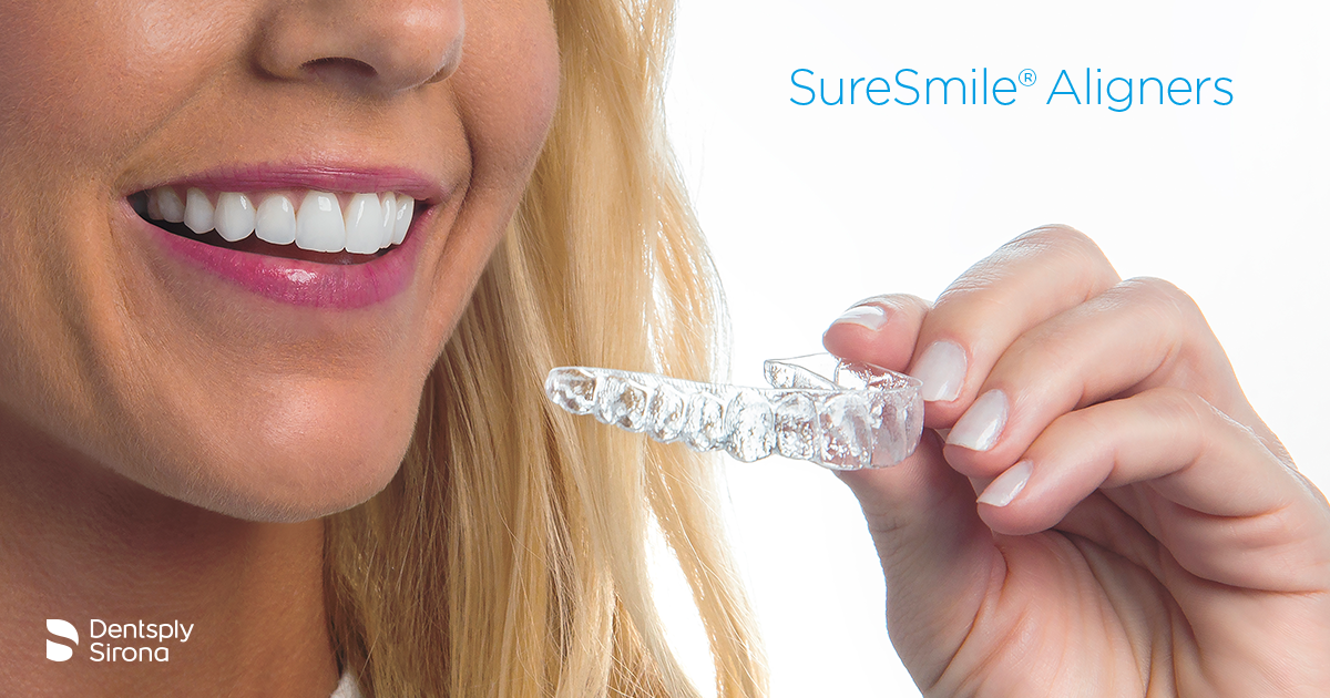 Photo of SureSmile aligners